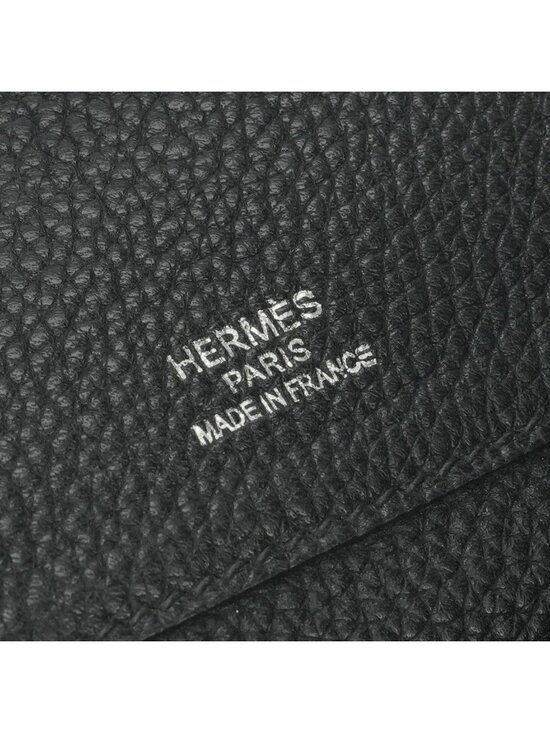 Hermes Sherpa PM Backpack Togo Noir Black main image 8